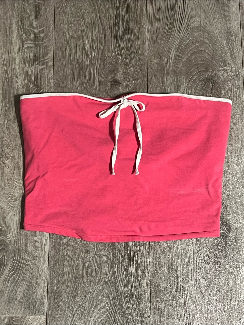 PINK Tube Top with Tie